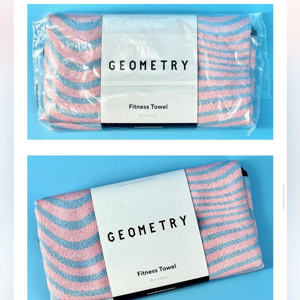 Geometry Vibe Check Fitness Towel